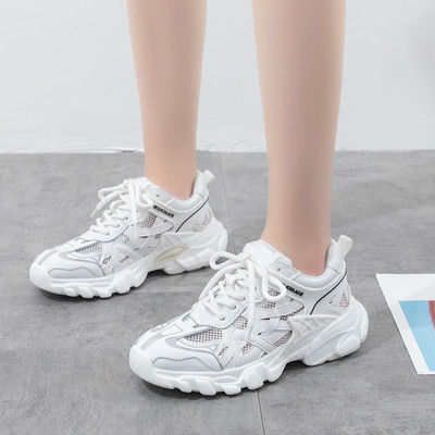 Дамски ежедневни маратонки с груба подметка подходящи и за спорт 