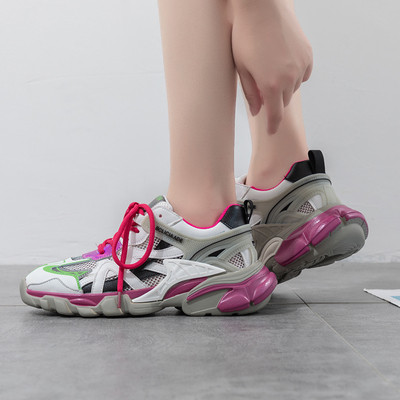 Дамски ежедневни маратонки с груба подметка подходящи и за спорт 