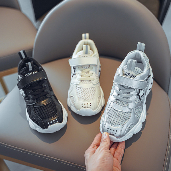 Нов модел детски дишащи маратонки за момичета