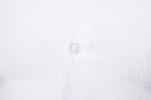 Бяла мъжка риза втален модел с къс ръкав