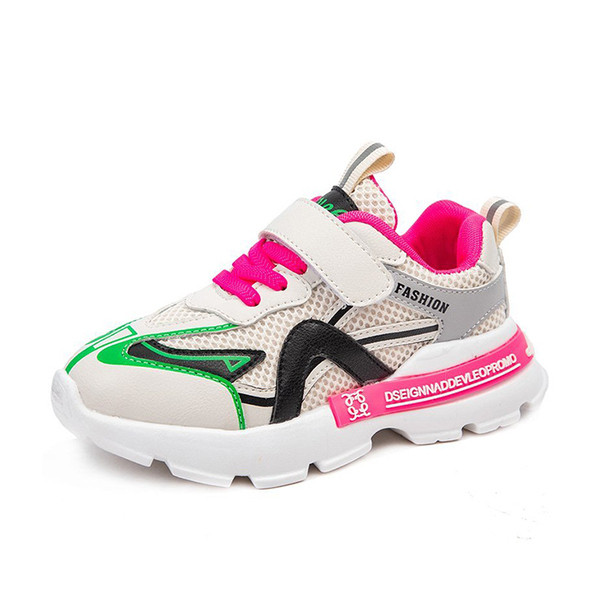 Детски дишащи маратонки с надписи за момичета