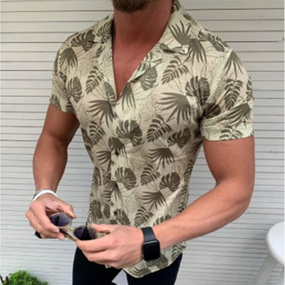 Moderna muška košulja s klasičnim ovratnikom i kratkim rukavima