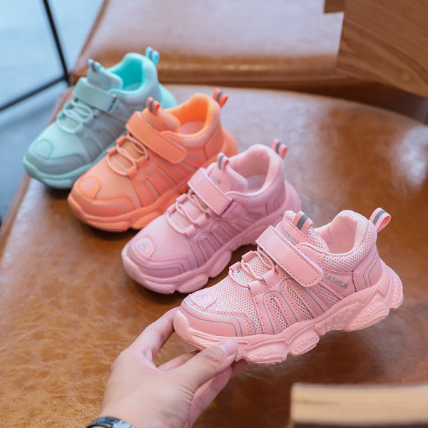 Ежедневни детски маратонки с мрежа за момичета