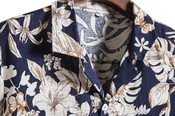 Muška ljetna košulja kratkih rukava i klasične kragne