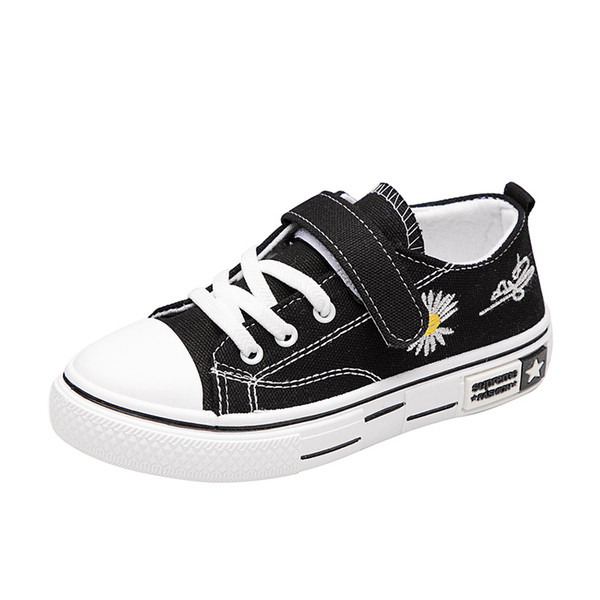 Ležerne dječje tenisice s vezom i naljepnicama za djevojčice