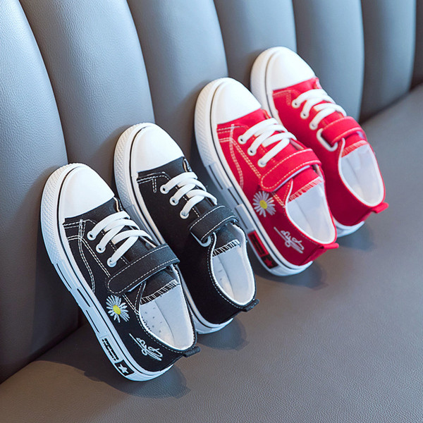 Ležerne dječje tenisice s vezom i naljepnicama za djevojčice