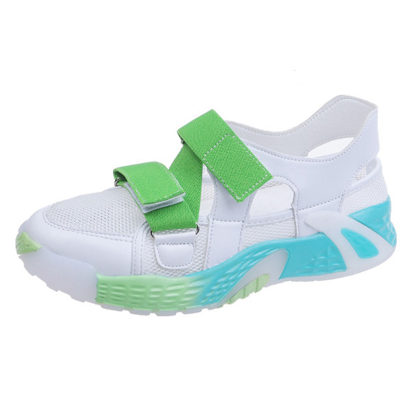 Ležerne ženske cipele s ravnim potplatom u boji