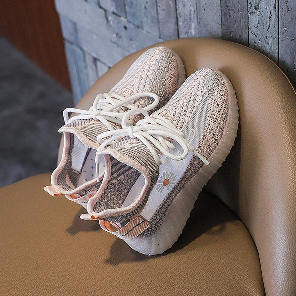 Dječje prozračne tenisice s vezom za djevojčice