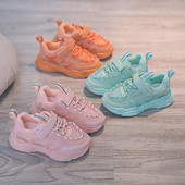 Dječje prozračne tenisice s mrežicom i naljepnicama za djevojčice