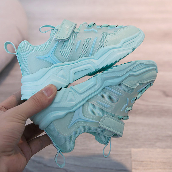 Dječje prozračne tenisice s mrežicom i naljepnicama za djevojčice