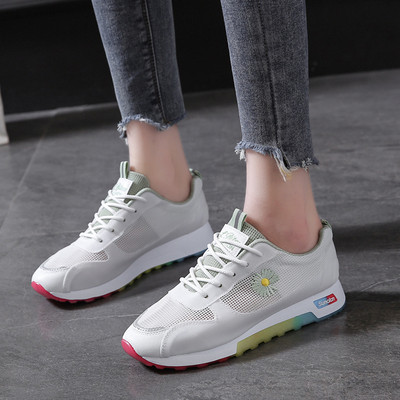 Ženske sportske i ležerne tenisice s vezom u boji