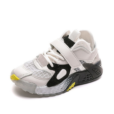 Спортни маратонки с лепенки и връзки за момичета