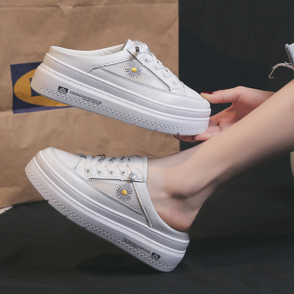 Дамски ежедневни полуотворени обувки 