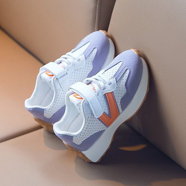 Ежедневни детски маратонки с мека подметка и лепенка