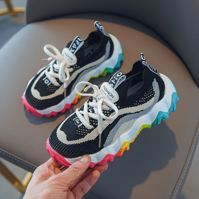 Детски маратонки с груба подметка за момичета