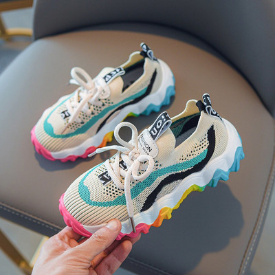 Детски маратонки с груба подметка за момичета