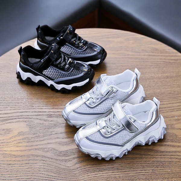 Dječje mrežaste tenisice s grubim potplatom za djevojčice