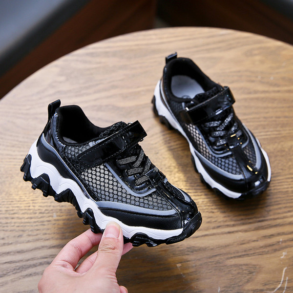 Dječje mrežaste tenisice s grubim potplatom za djevojčice