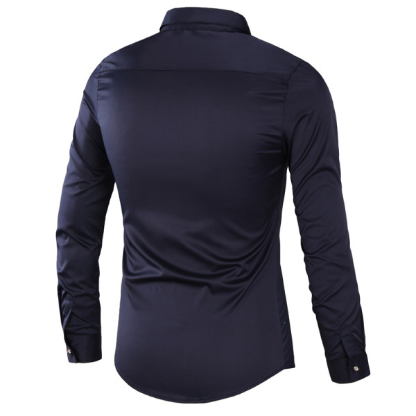 Novi model muške košulje Slim model dugih rukava sa cvjetnim printom