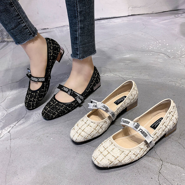 Дамски ежедневни карирани  обувки с равна подметка 