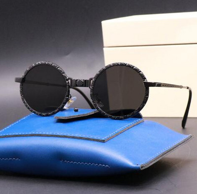 Дамски актуални слънчеви очила в кръгла форма