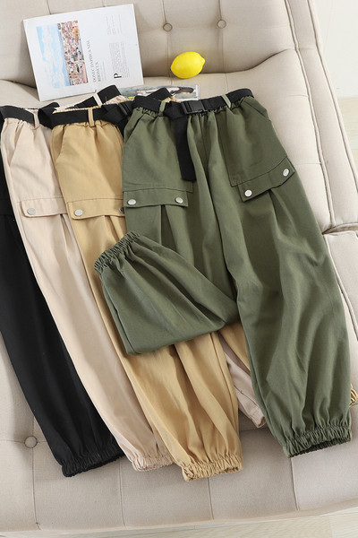 Aktualne ženske hlače s visokim strukom i remenom