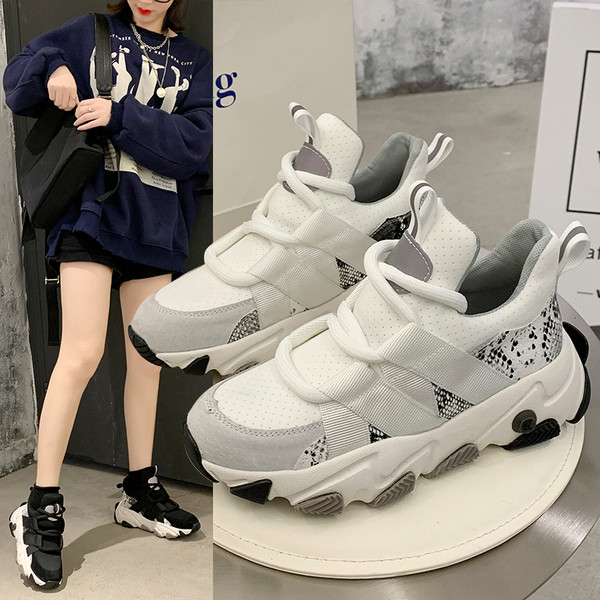 Jesensko-zimske ženske tenisice s visokim đonom