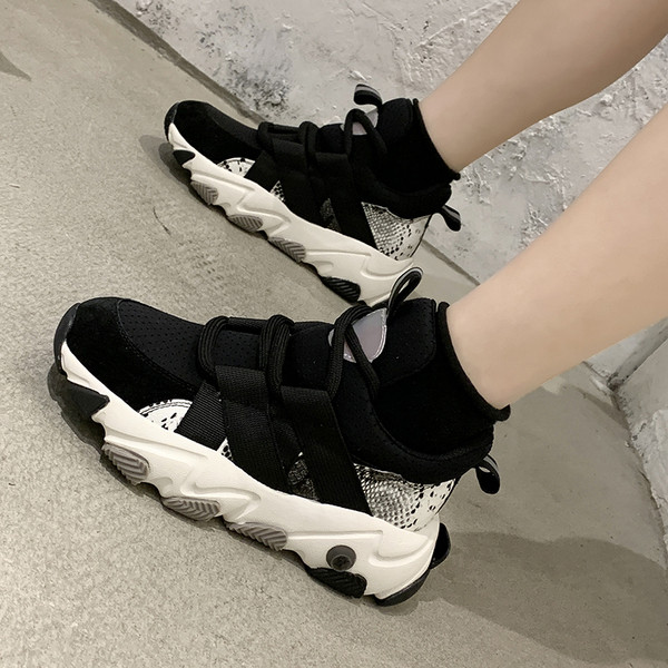 Jesensko-zimske ženske tenisice s visokim đonom