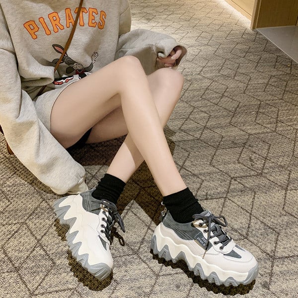 Sportske zimske ženske tenisice s grubim potplatom