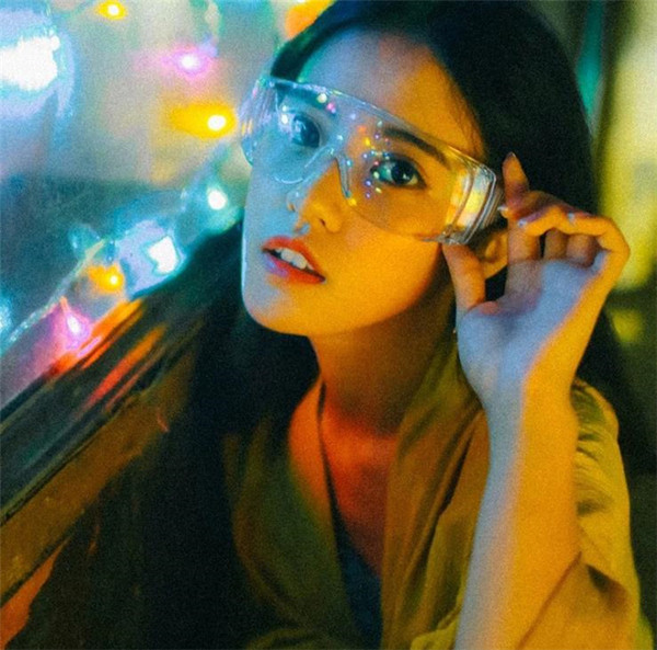 Női topikális átlátszó szemüveg