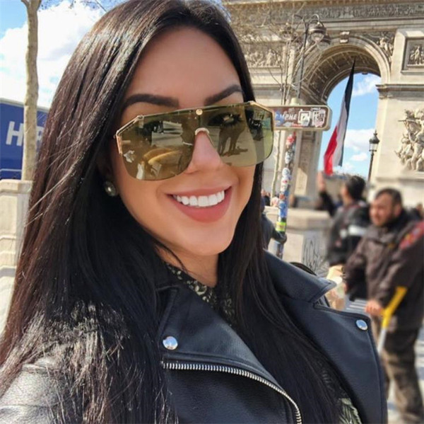 Női alkalmi napszemüveg vékony kerettel