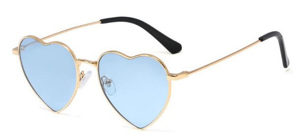 Moderne ženske sunčane naočale u obliku srca