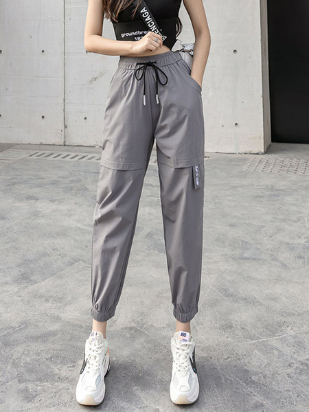 Moderne ženske hlače s vezicama