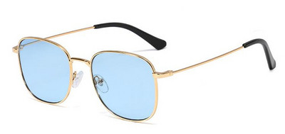 Ženske moderne sunčane naočale s tankim okvirom okruglog oblika