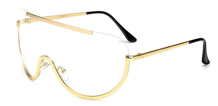 Stílusos női napszemüveg vékony kerettel