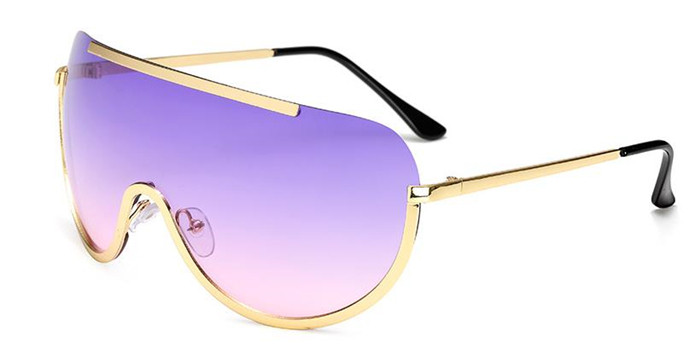 Stílusos női napszemüveg vékony kerettel