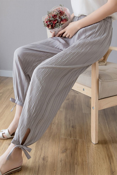 Női magas derekú sifon nadrág