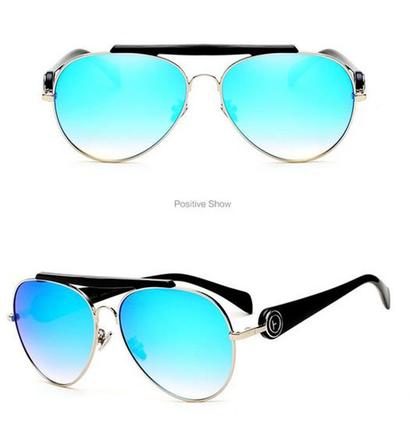 Modernas sieviešu apaļas saulesbrilles