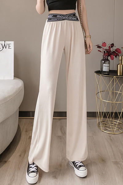 Ležerne hlače s elastičnim strukom