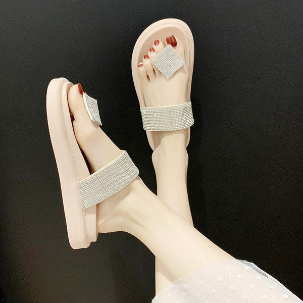 Novi model modernih ženskih papuča sa kamenčićima