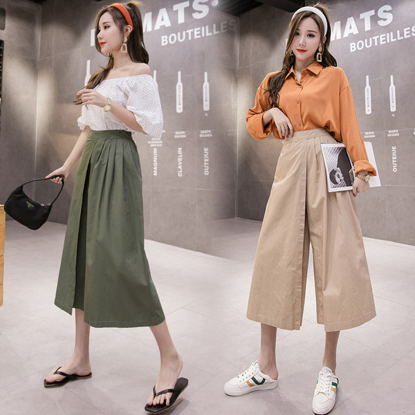 Platas sieviešu bikses ar elastīgu jostasvietu