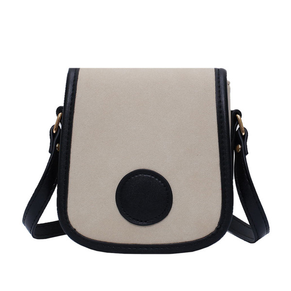 Sieviešu soma ar garu ādas rokturi