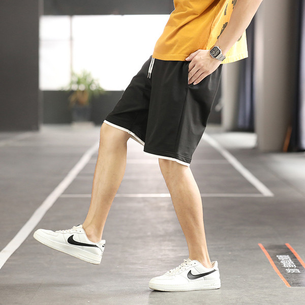 Férfi rövidnadrág elasztikus derékkal, 5XL méretig