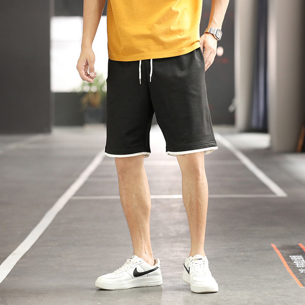Férfi rövidnadrág elasztikus derékkal, 5XL méretig