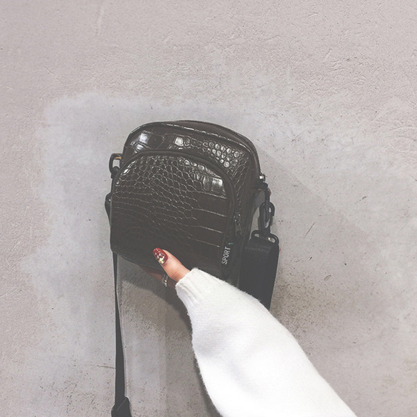 Bőr női mindennapi válltáska