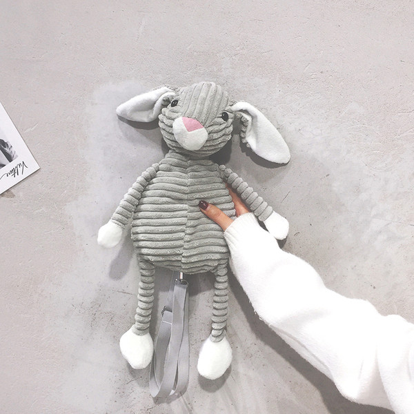 Nyúl alakú női mindennapi táska