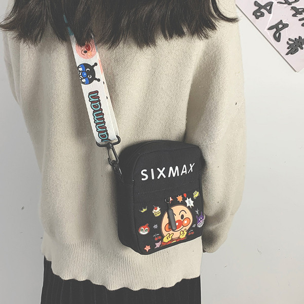 Női mindennapi táska színes rátéttel