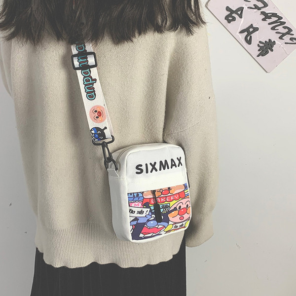 Női mindennapi táska színes rátéttel