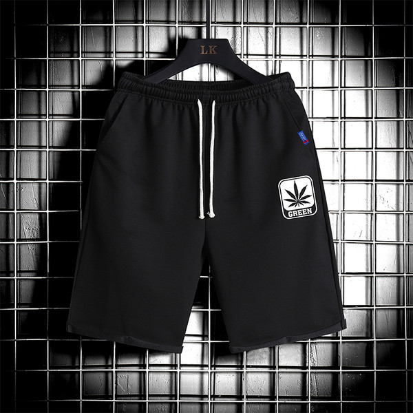 Aktuális férfi rövidnadrág rátéttel