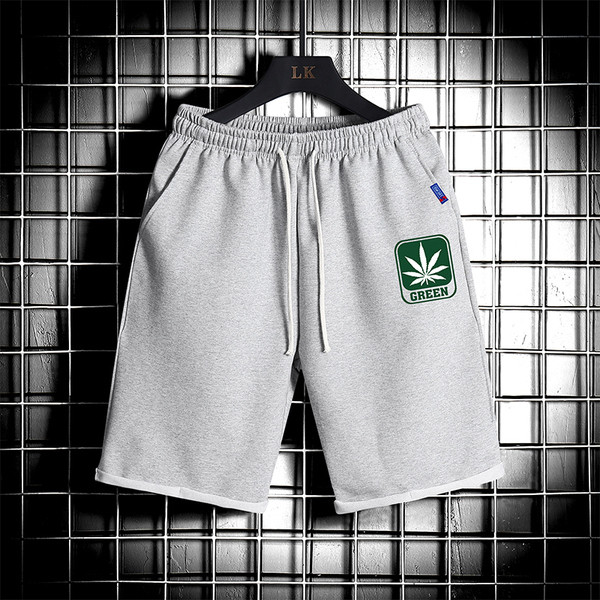 Aktuális férfi rövidnadrág rátéttel